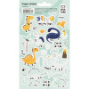 Наклейки бумажные MESHU "Dinosaurs" 12 x 21 см RE-MS_41637
