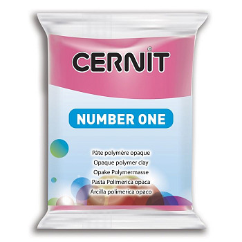 Пластика полимерная запекаемая CERNIT №1 56 г (481 малиновый) RH-CE0900056481