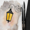 Кисть круглая KUM Faded Round синтетика №8 KUM-5150519