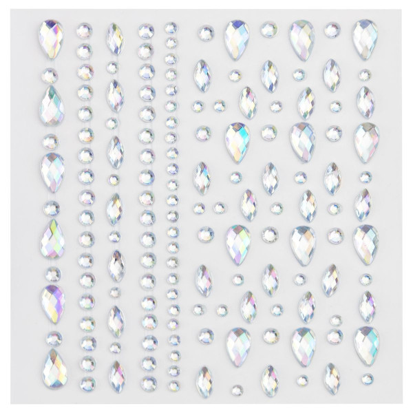 Наклейки-стразы MESHU "Glow" 16 x 10.5 см RE-MS_52672