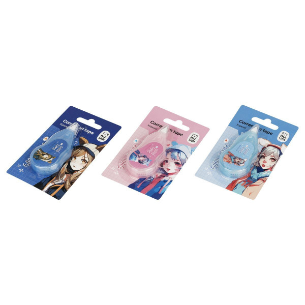 Корректирующая лента MESHU "Kawaii" 5 мм x 3 м ассорти RE-MS_54221