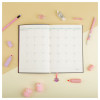 Ежедневник недатированный А5 136л. MESHU "Find your way. Pink" кожзам, закл с подвеской RE-MS_53610
