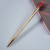 Ручка шариковая автоматическая MESHU "Bright crystal" синяя, 1.0 мм RE-MS_94000