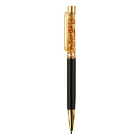 Ручка шариковая автоматическая MESHU "Gold sand" синяя, 1.0 мм RE-MS_65908