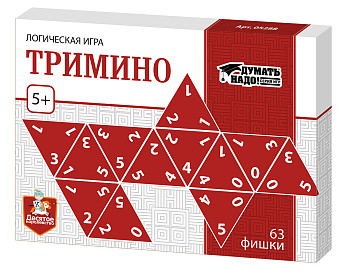 Игра логическая Десятое королевство "Тримино" KOR-05288