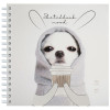 Скетчбук 60л. 150 x 150 мм MESHU "Puppy" 120 г/м2, на гребне RE-MS_44868