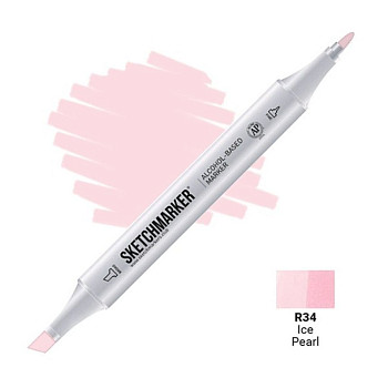 Маркер SKETCHMARKER двухсторонний на спирт.основе R34 Ледяная жемчужина MPSM-R34
