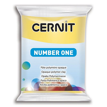 Пластика полимерная запекаемая CERNIT №1 56 г (700 желтый) RH-CE0900056700
