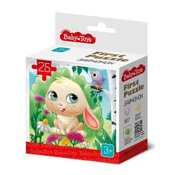 Пазл Baby Toys. First Puzzle 25 "Зайчонок" KOR-04289