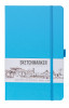 Блокнот для зарисовок SKETCHMARKER 140 г/м2 13 x 21 см 80 л, твердая обложка, Синий Карибский MP23148013SM