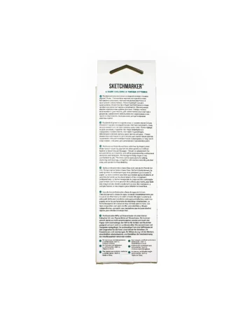 Набор капиллярных ручек SKETCHMARKER Artist fine pen Dark colors 6 цв MPAFP-6DARK