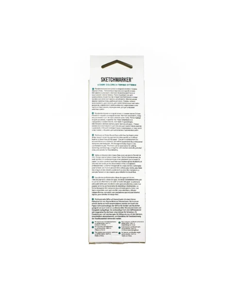 Набор капиллярных ручек SKETCHMARKER Artist fine pen Dark colors 6 цв MPAFP-6DARK