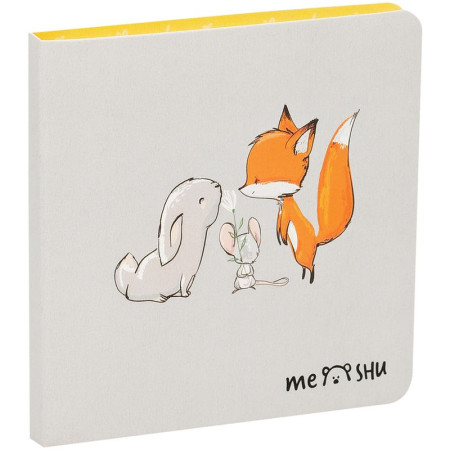 Флажки-закладки и самоклеящиеся блоки в наборе MESHU "Fox&Rabbit" по 25 л европодвес RE-MS_87514