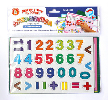 Магнитная игра "Арифметика магнитная с заданиями" KOR-04029