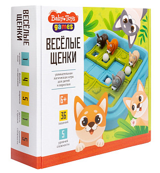 Логическая игра: Baby Toys "Веселые щенки" KOR-70042