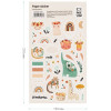 Наклейки бумажные MESHU "Spring breath" 12 x 21 см, 44 накл, европодвес RE-MS_41647