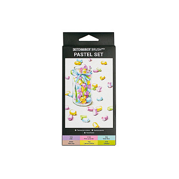 Набор маркеров SKETCHMARKER Brush Pastel 6 шт MPSMB-6PAST