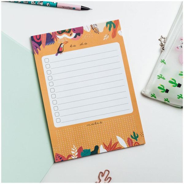 Блок для записей (To Do list) MESHU "Bright life" А5 14.8 x 21 см 50л. на склейке RE-MS_39258