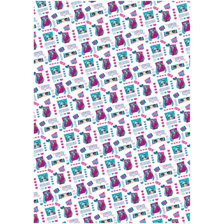 Упаковочная бумага глянцевая MESHU "Super cool" 1л. 70 x 100 см 80 г/м2 RE-MS_53460