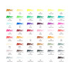 Набор маркеров SKETCHMARKER Brush Pop Art style 48 шт + пластиковый бокс MPSMB-48POPART