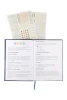 Блокнот для записей Стихия Bullet Journal 100 г/м2, 14 x 20 см, 80 л, жесткая обложка, сумеречный синий MPST04046