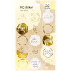 Наклейки ПВХ MESHU "Warm wishes" 10 x 21 см RE-MS_42730