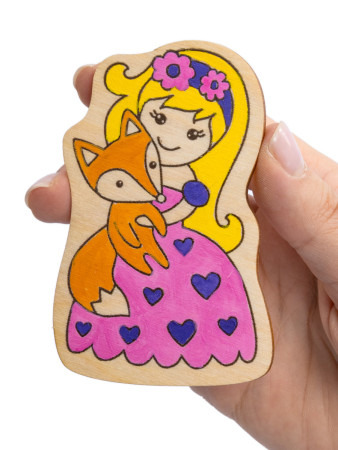 Набор для росписи по дереву Magic ART "Сказка" 11 фигурок KOR-05563