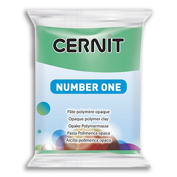 Пластика полимерная запекаемая CERNIT №1 56 г (652 зеленый лишайник) RH-CE0900056652