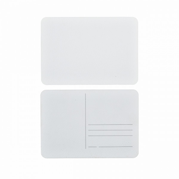 Набор открыток из акварельной бумаги БЕЛЫЕ НОЧИ 24 л, 300 г/м2, 10.5 x 14.8 см, 25% хлопок, 75% целлюлоза, крупное зерно, жестяная коробка NP-791241705