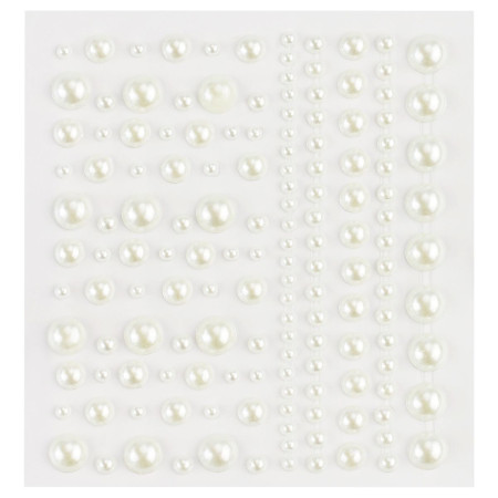 Наклейки-стразы MESHU "Pearls" 16 x 10.5 см RE-MS_52668