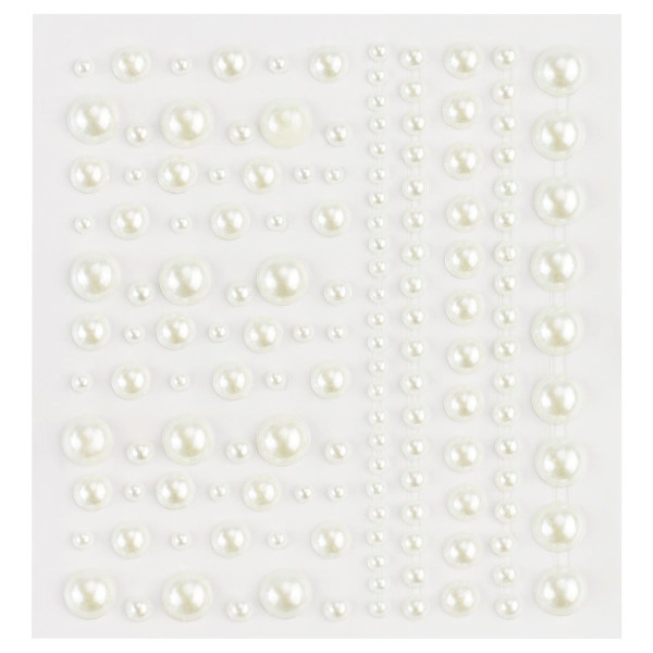 Наклейки-стразы MESHU "Pearls" 16 x 10.5 см RE-MS_52668
