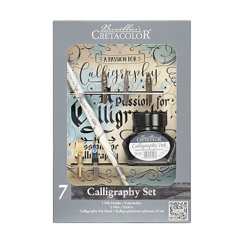 Набор для каллиграфии CRETACOLOR 7 предметов, карт.упаковка CR43120