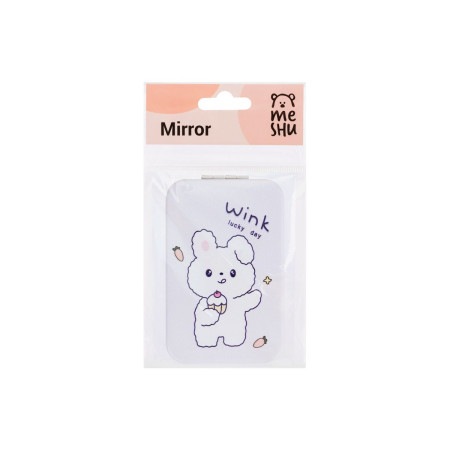 Зеркальце карманное складное MESHU "Lucky bunny" RE-MS_52709