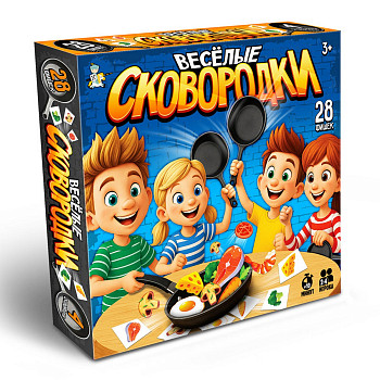 Настольная игра: Десятое Королевство "Весёлые сковородки" KOR-05991
