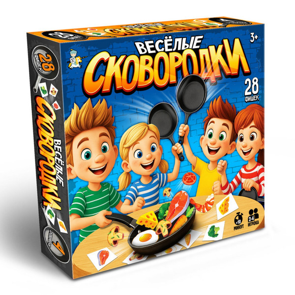 Настольная игра: Десятое Королевство "Весёлые сковородки" KOR-05991