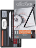 Набор для эскизов CRETACOLOR Teachers' Choice 11 предметов, мет.пенал CR40033
