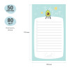 Блок для записей (To Do list) MESHU "Avocado" 10 x 17 см 50л. на склейке RE-MS_46571