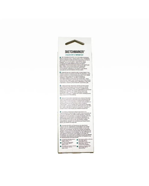 Набор капиллярных ручек SKETCHMARKER Artist fine pen Black 6 цв MPAFP-6BLCK