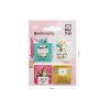 Закладки магнитные для книг 4 шт MESHU "Key to heart" RE-MS_46740